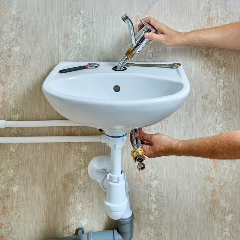 Bathroom Sink Installation