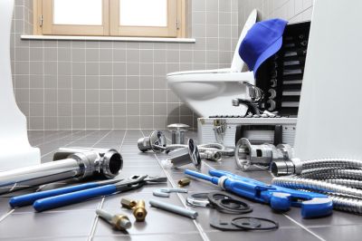 Bathroom Drain Installation detail