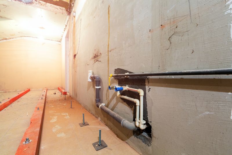 Floor Plumbing Installation detail