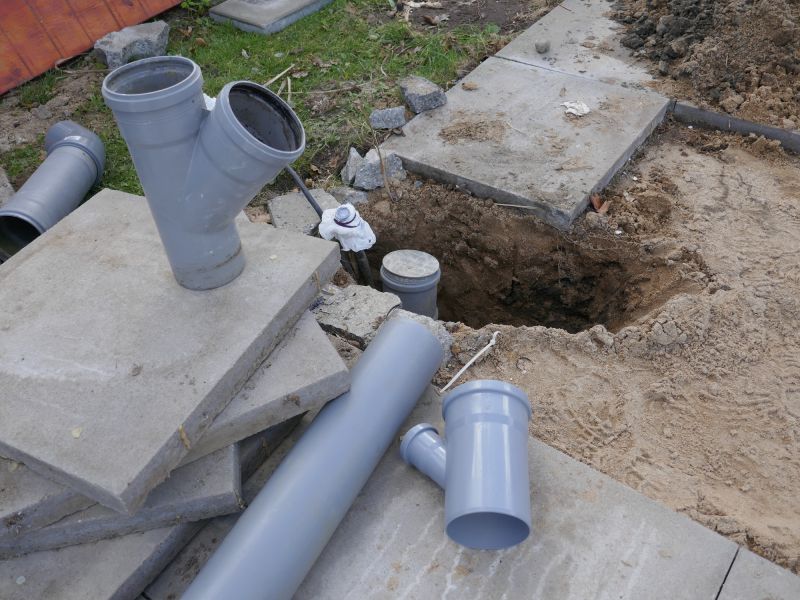 Kitchen Drain Installation