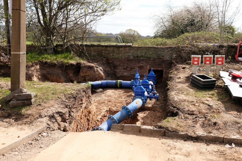 Completed Pipe Replacement